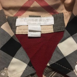 BURBERRY kids polo shirt